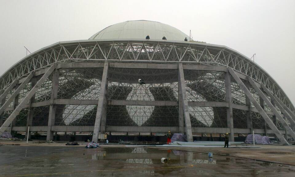 茂名温泉馆网架工程